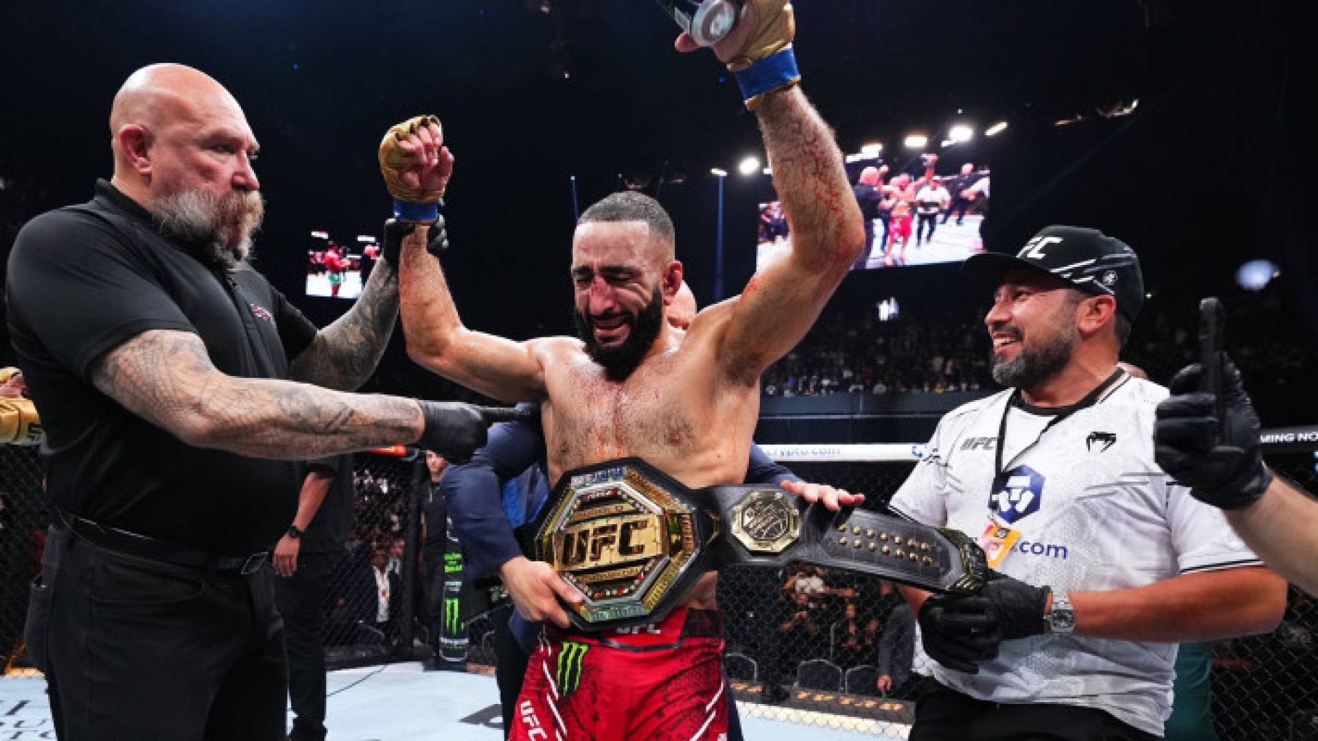 1920x1080 Roya News. Belal Muhammad Becomes First Ever UFC Champion Of Palestinian Background