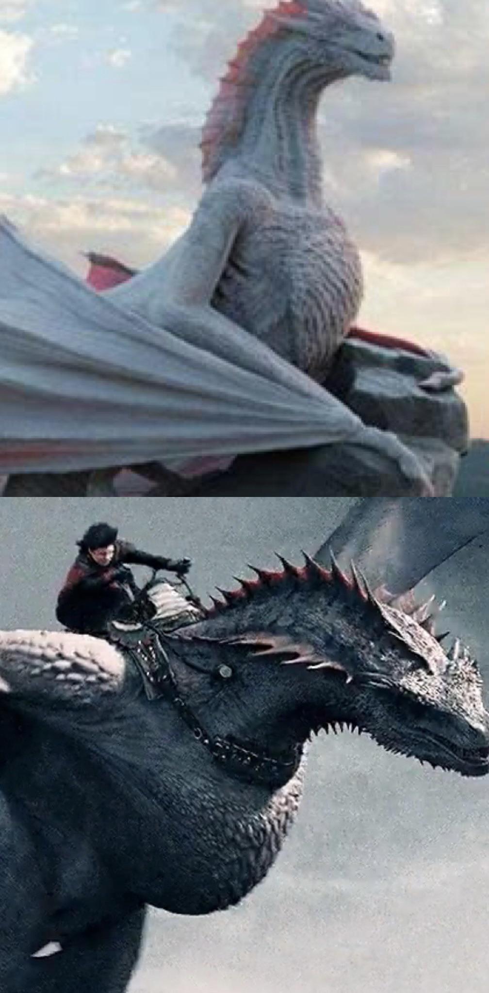 1008x2046 Arrax and Seasmoke look most similar and unlike other dragons. Is there a reason?