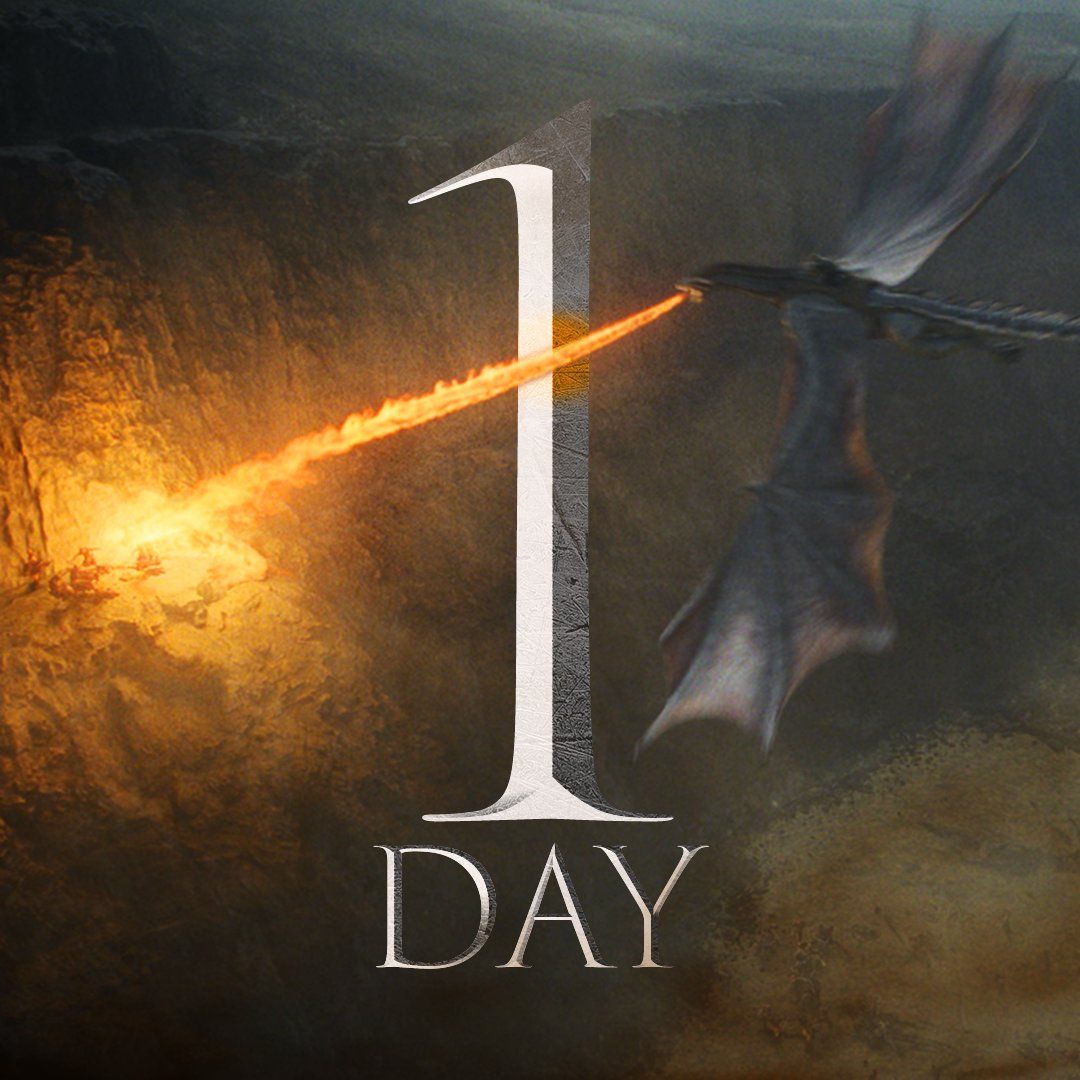 1080x1080 One more sleep. Seasmoke. Once protected the Stepstones. #HOTDFinale
