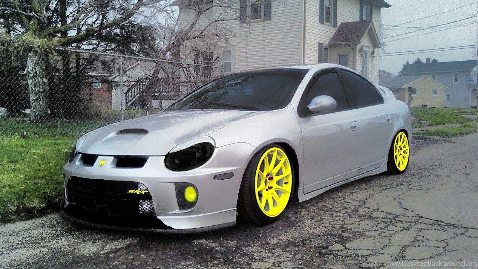 1600x900 Dodge Neon Srt 4 Slammed Image Desktop Background