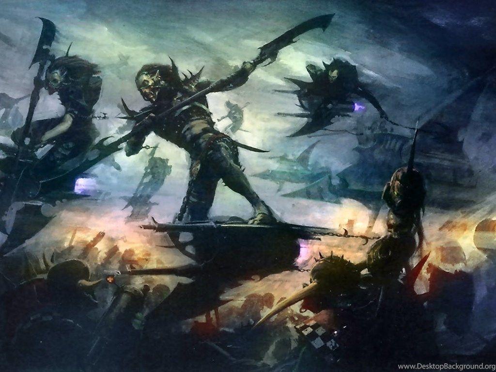 1024x768 Dark Eldar Wallpaper