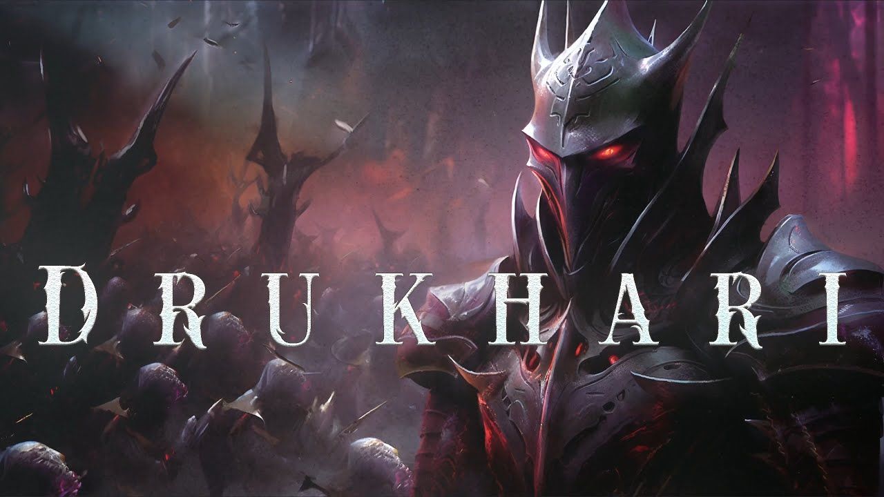 1280x720 Drukhari Eldar. WH40k Ambient. Echoes of Torment & Webway Whispers. Music For PAINTING