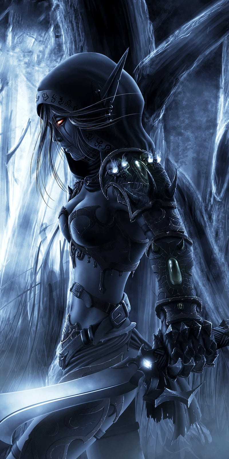 800x1600 Elf Warrior, angel, world, fairy, fantasy, final, dark, guerra, thrones, theme, HD phone wallpaper