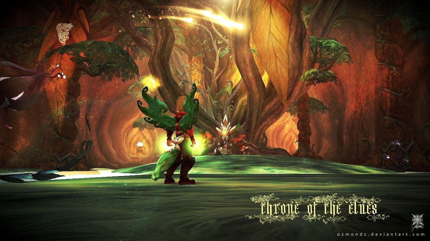 1366x768 Dragon Nest: Throne Of Elves Wallpaper