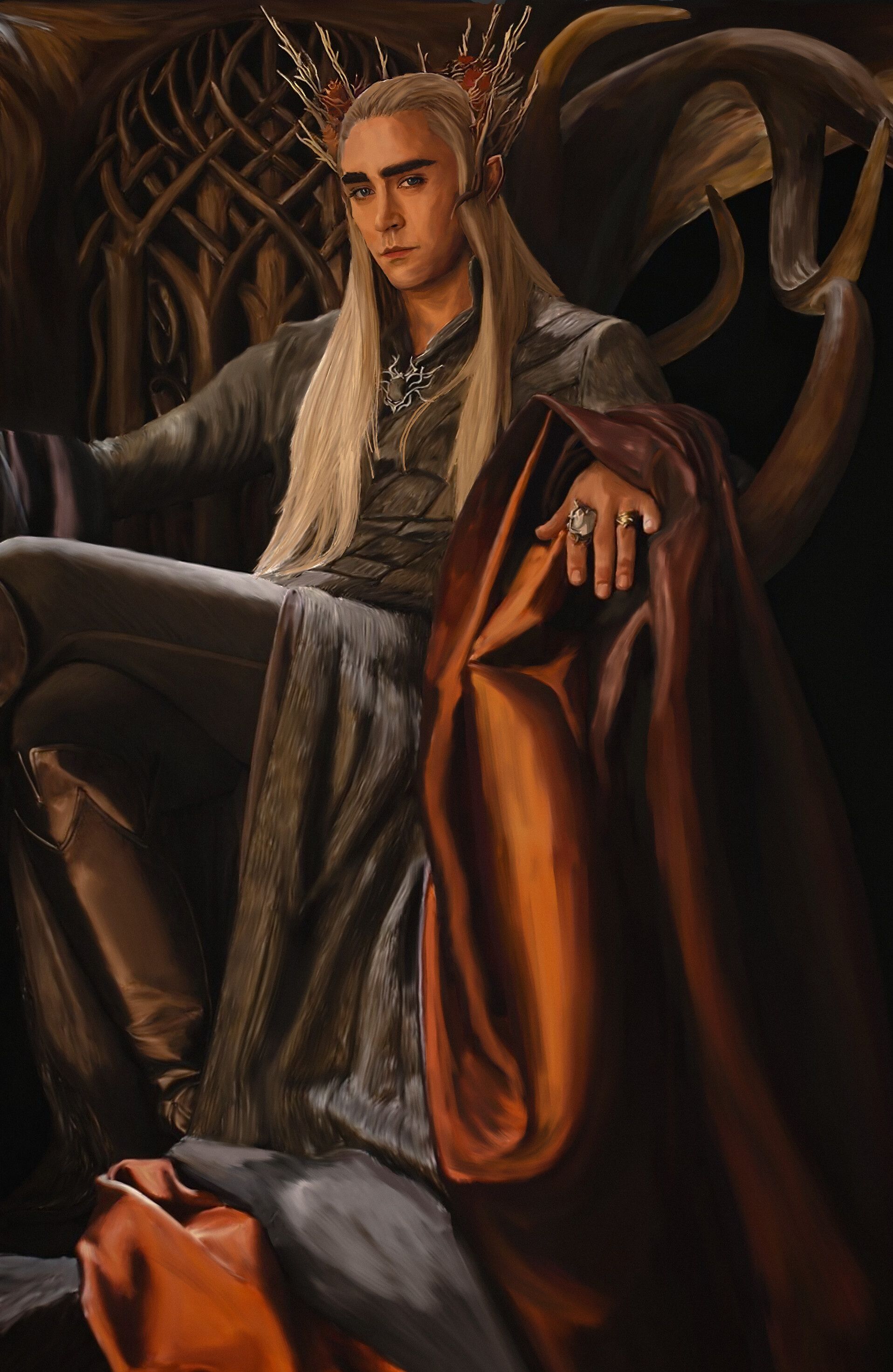 1916x2941 Thranduil Wallpaper
