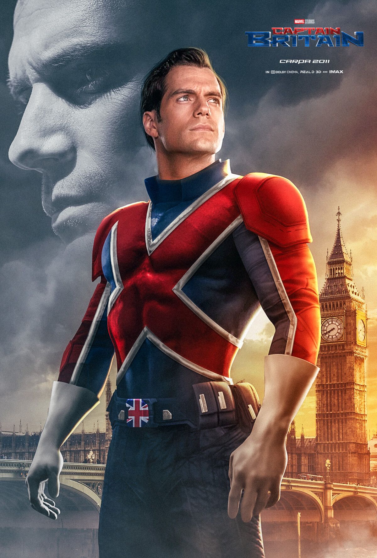 1200x1777 Henry Cavill as Captain Britain