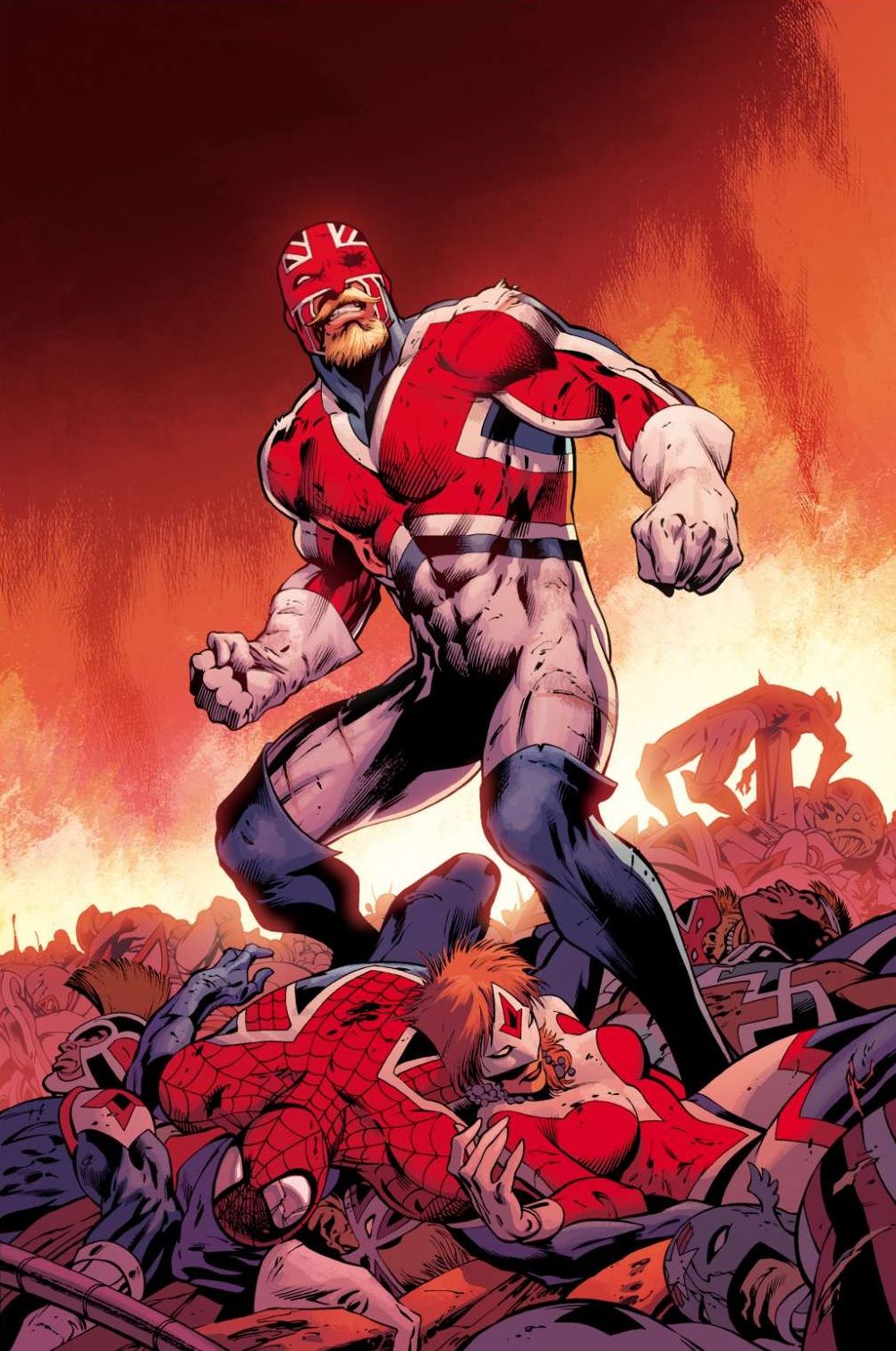 1002x1510 Captain Britain vs Doctor Doom
