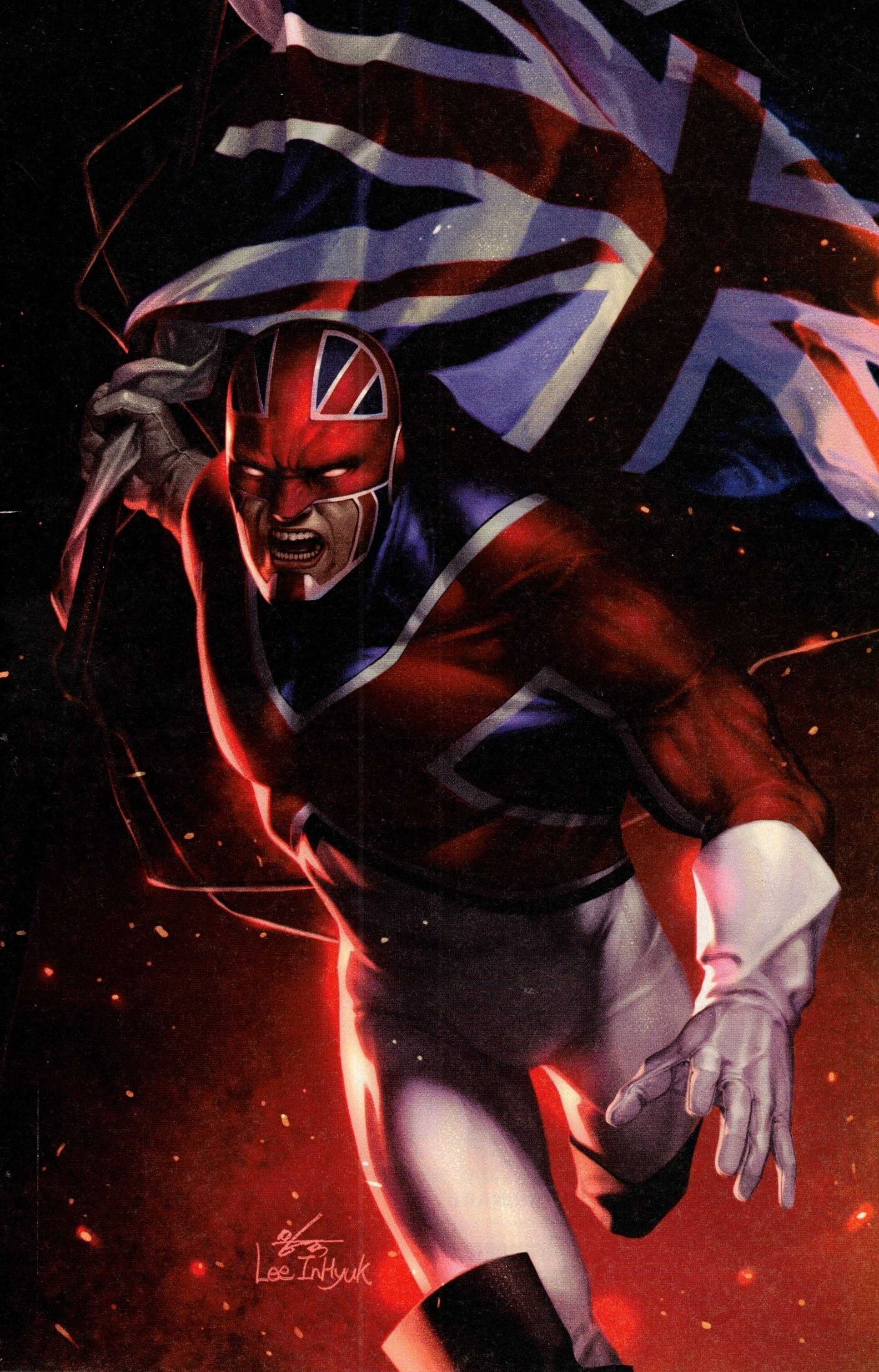 1933x3015 Marvel Tales Captain Britain 1:50 In Hyuk Lee Virgin Variant Marvel 2020