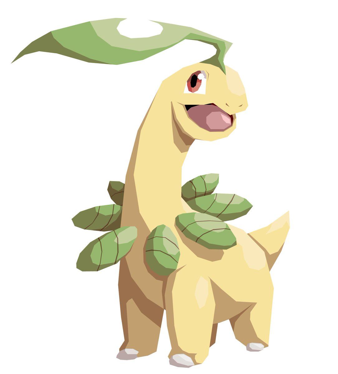 1084x1200 153- Bayleef #art #pokemon #everypoke