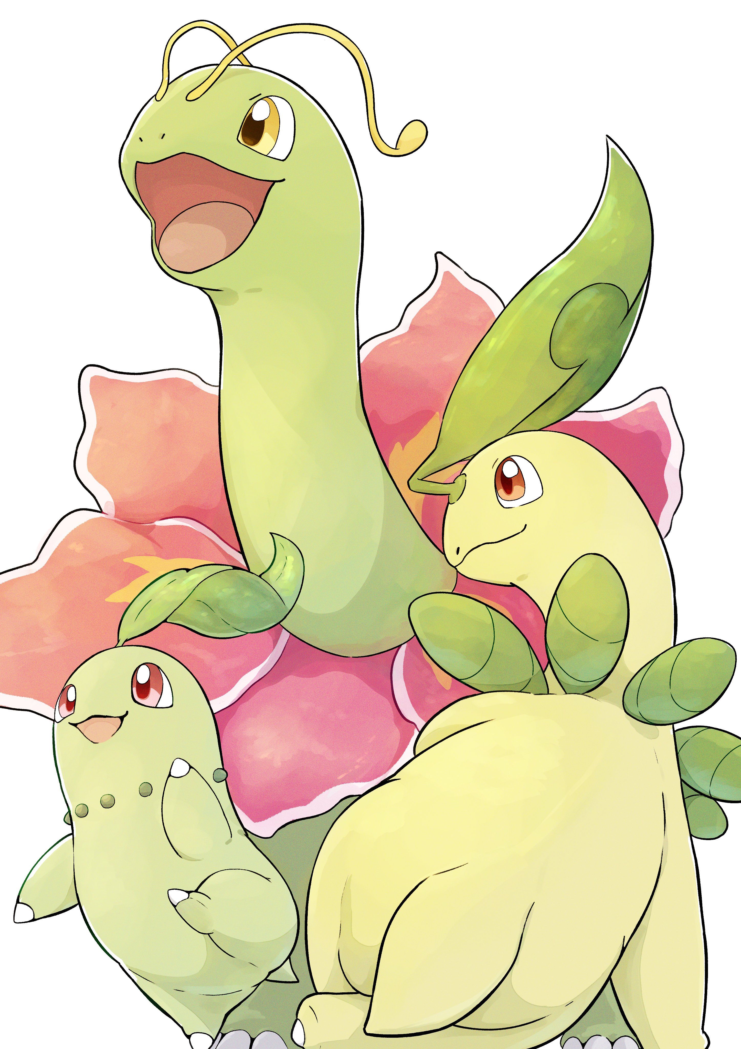 2894x4093 Bayleef, Pokémon Anime Image Board
