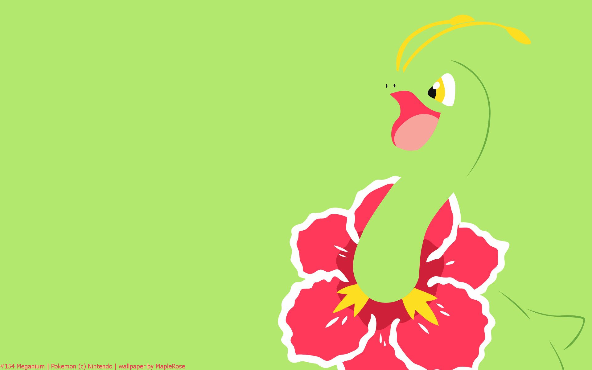 1920x1200 Meganium. PokéWalls