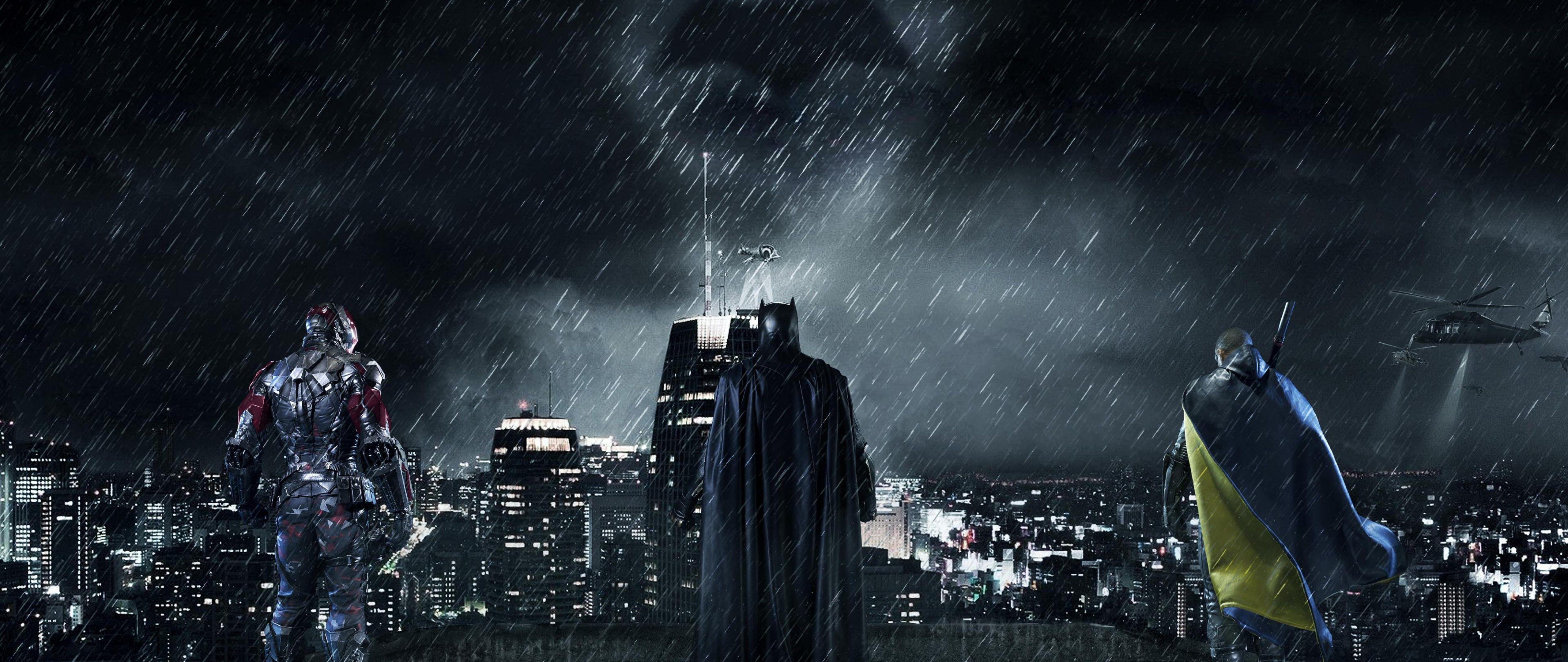 5120x2160 Gotham City HD