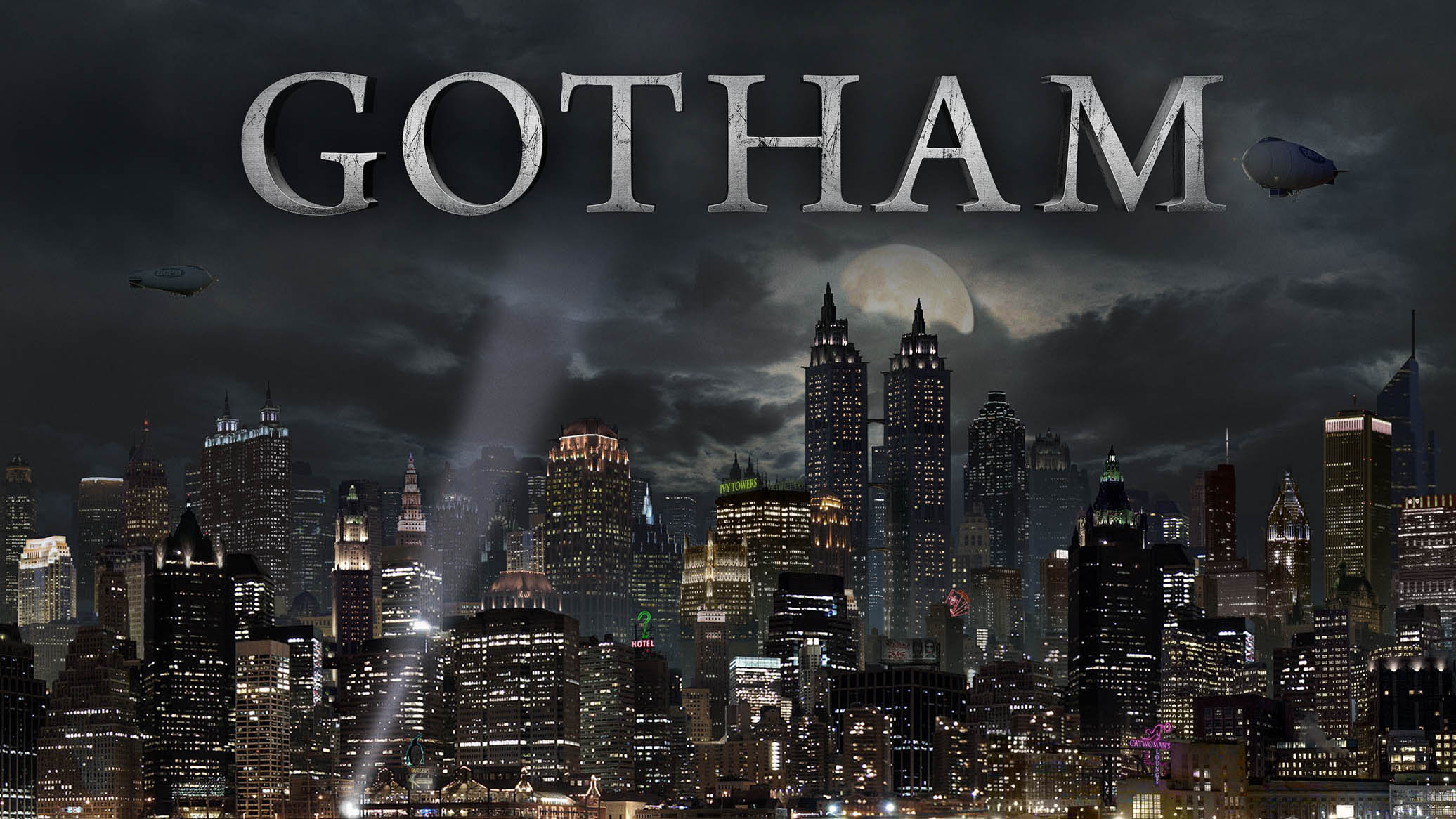 2072x1166 Gotham Wallpaper