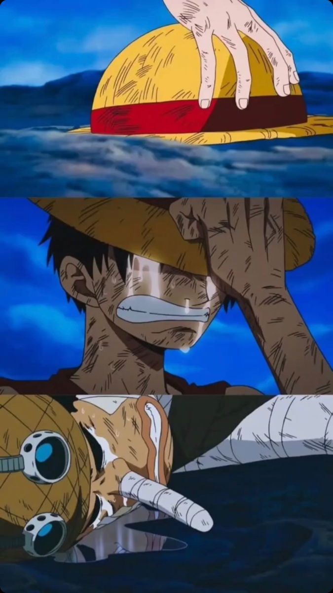 675x1200 Luffy's sad moment
