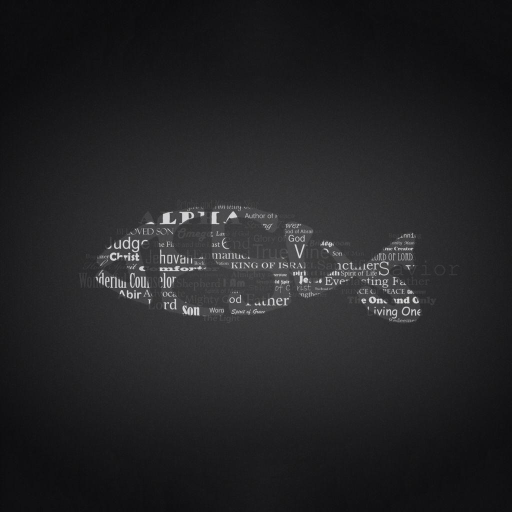 1024x1024 Jesus Fish Wallpaper