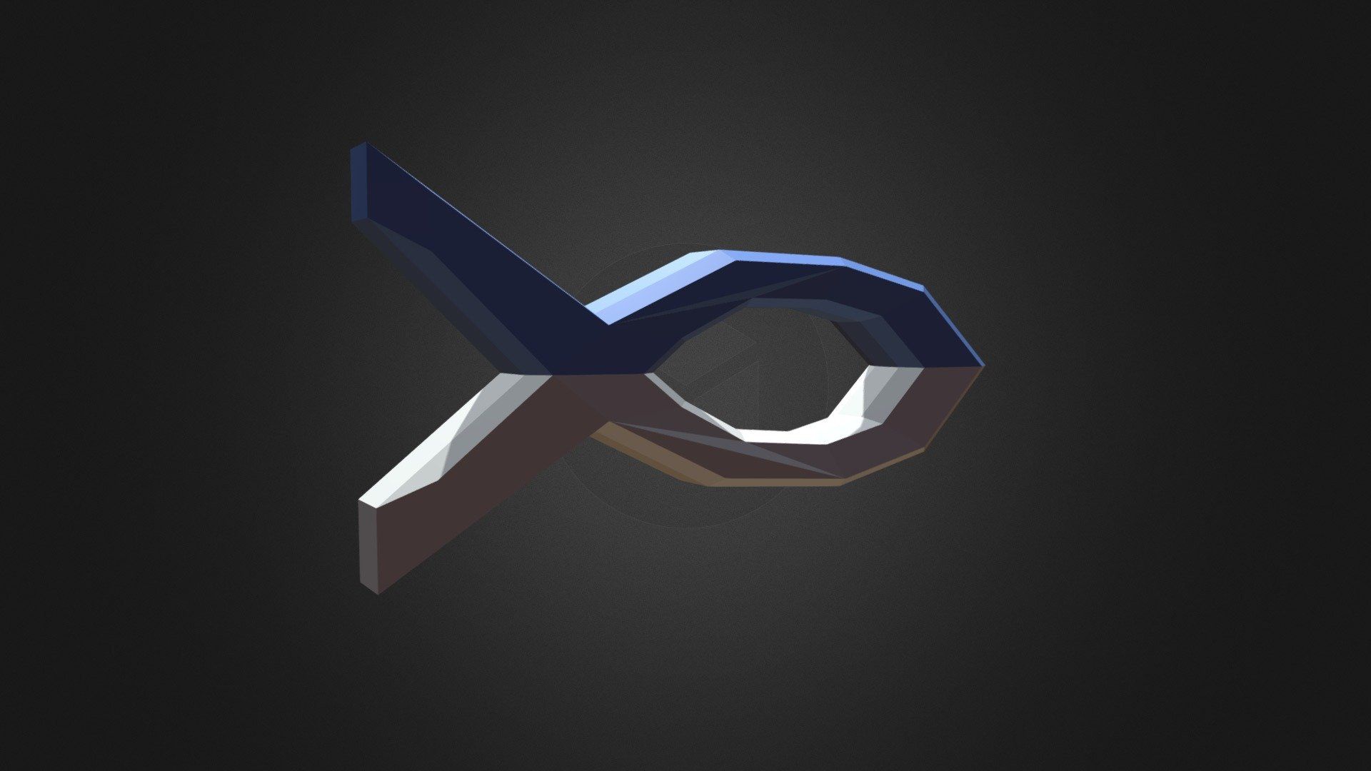 1920x1080 Fish as christian symbol Free 3D model by Patryk Chowratowicz [4c7cf6f]