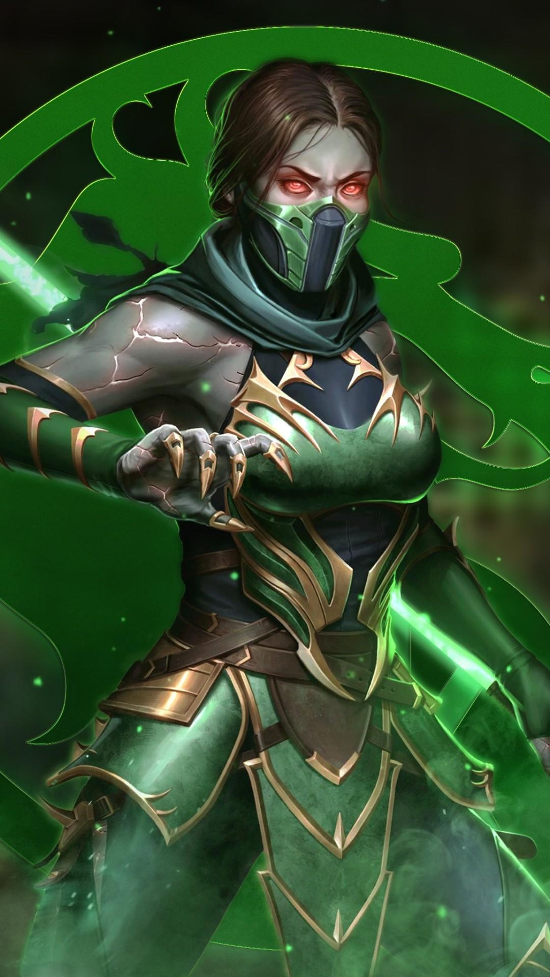 1080x1920 Jade Mortal Kombat 11 4k Mobile Wallpaper iPhone, Android