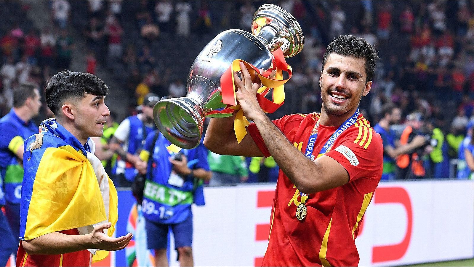 1600x900 Rodri Celebrates Career Best Day As Spain Win Euro 2024