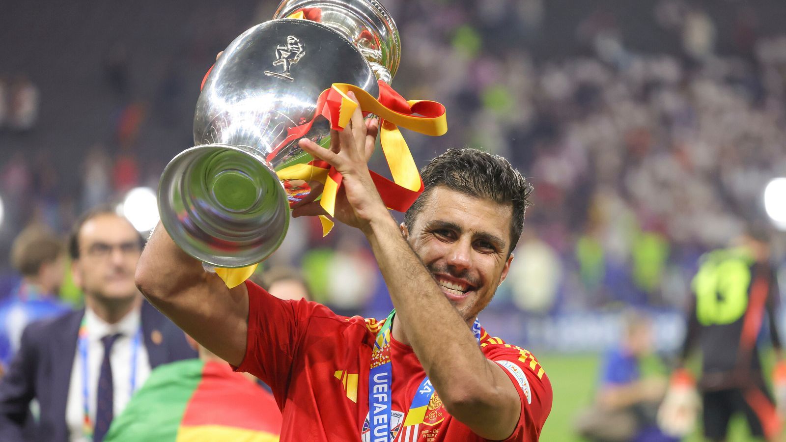 1600x900 Rodri: Spain and Manchester City star banned over 'Gibraltar is Spanish' chant at Euro 2024 victory event