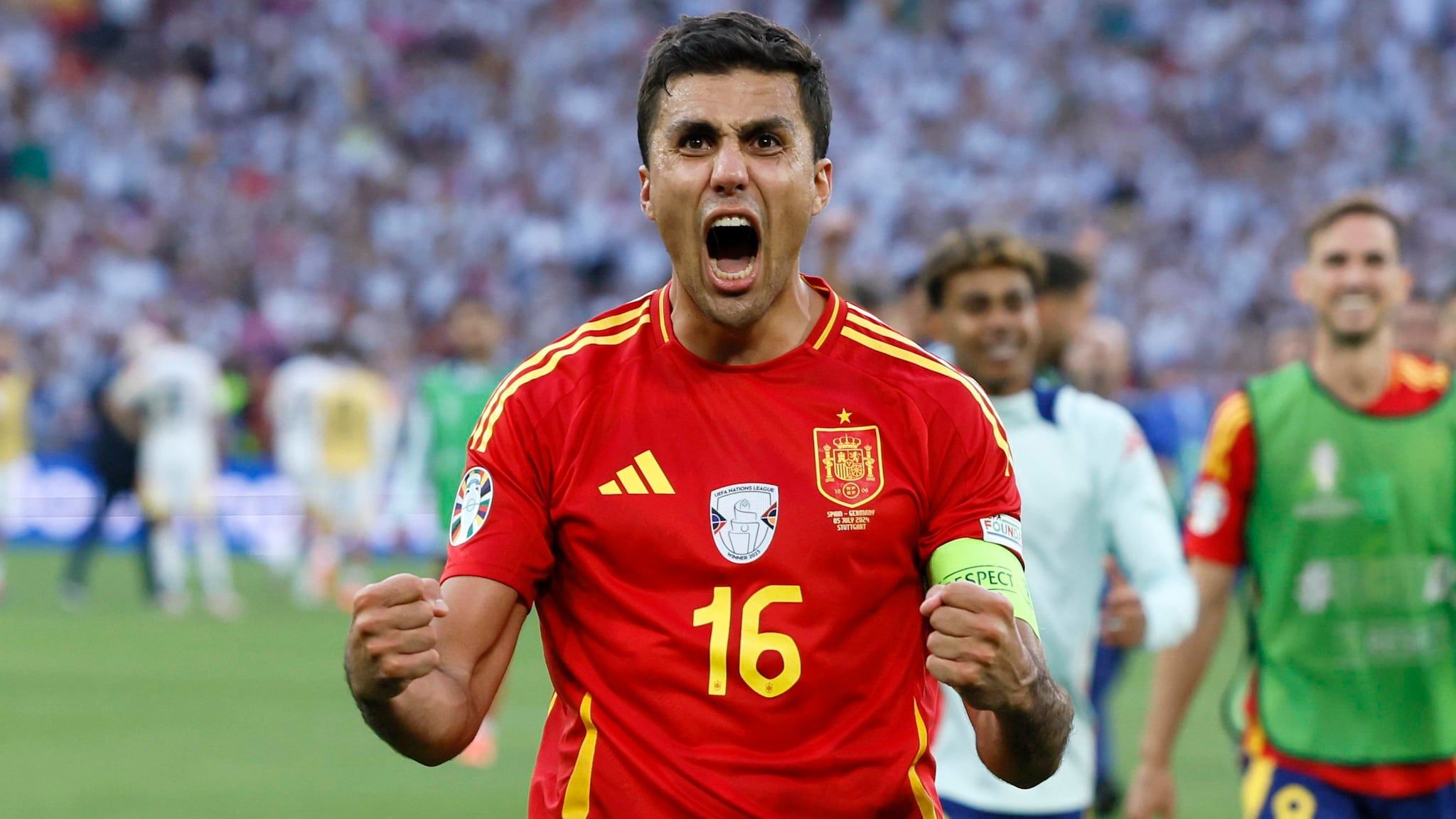 2048x1152 Spain 2 1 Germany: Rodri's Influence On And Off The Ball. UEFA EURO 2024