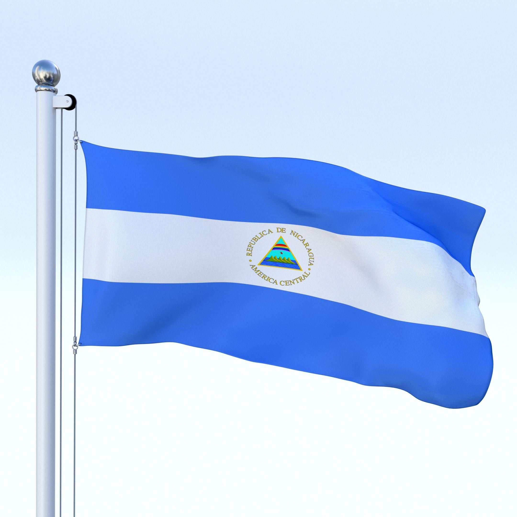 2160x2160 Animated Nicaragua Flag. Nicaragua flag, Nicaragua, Animation