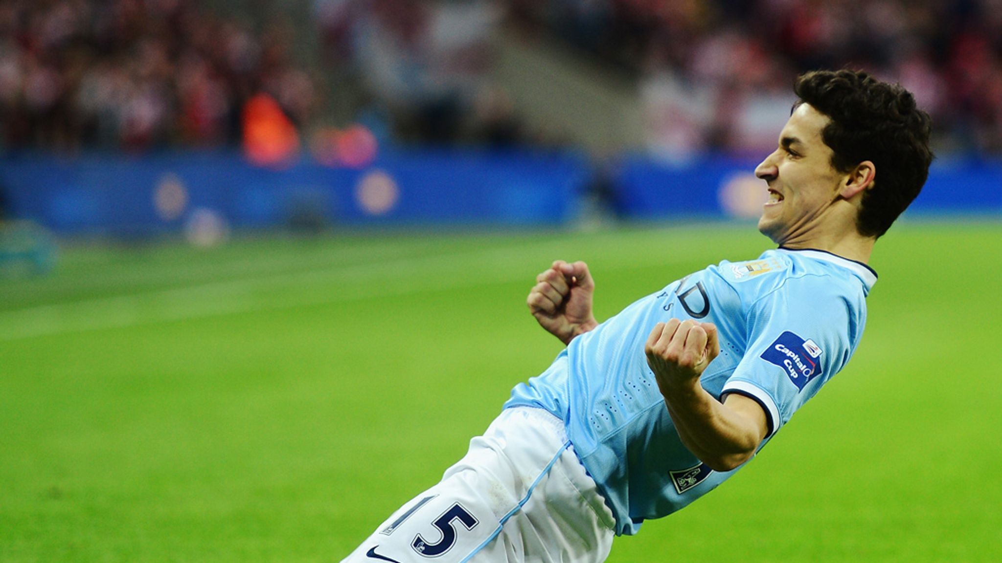 2048x1152 Premier League: Manchester City winger Jesus Navas hungry for more trophies