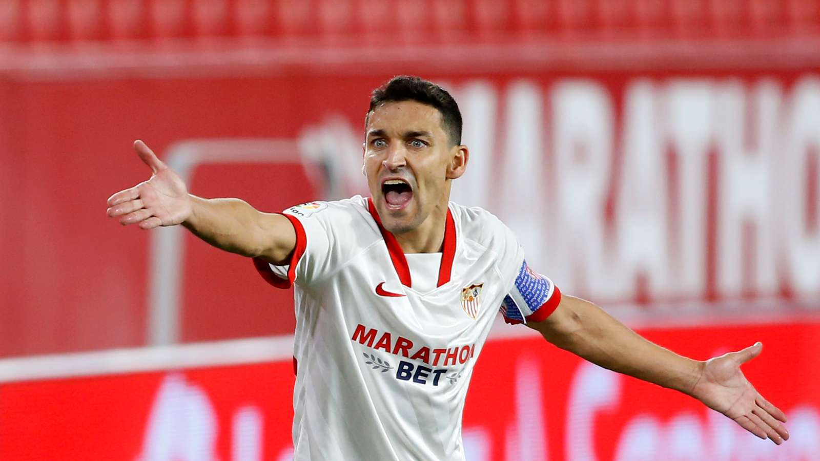 1600x900 Jesús Navas renueva con el Sevilla hasta 2024. Goal.com México