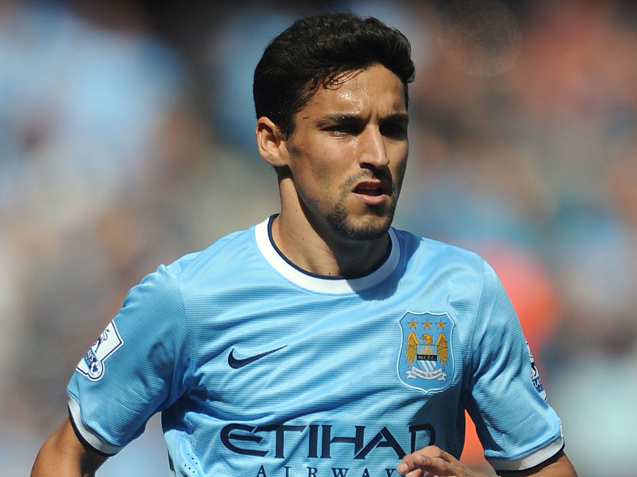 2048x1536 Manchester City V West Ham: Jesus Navas To Miss First Leg Of Capital One Cup Semi Final