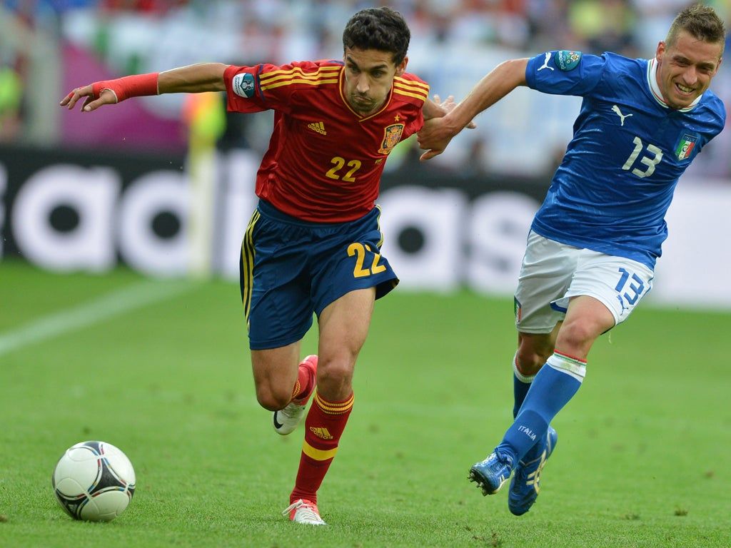 1024x768 Jesus Navas warns Republic of Ireland that Spain will go on the attack