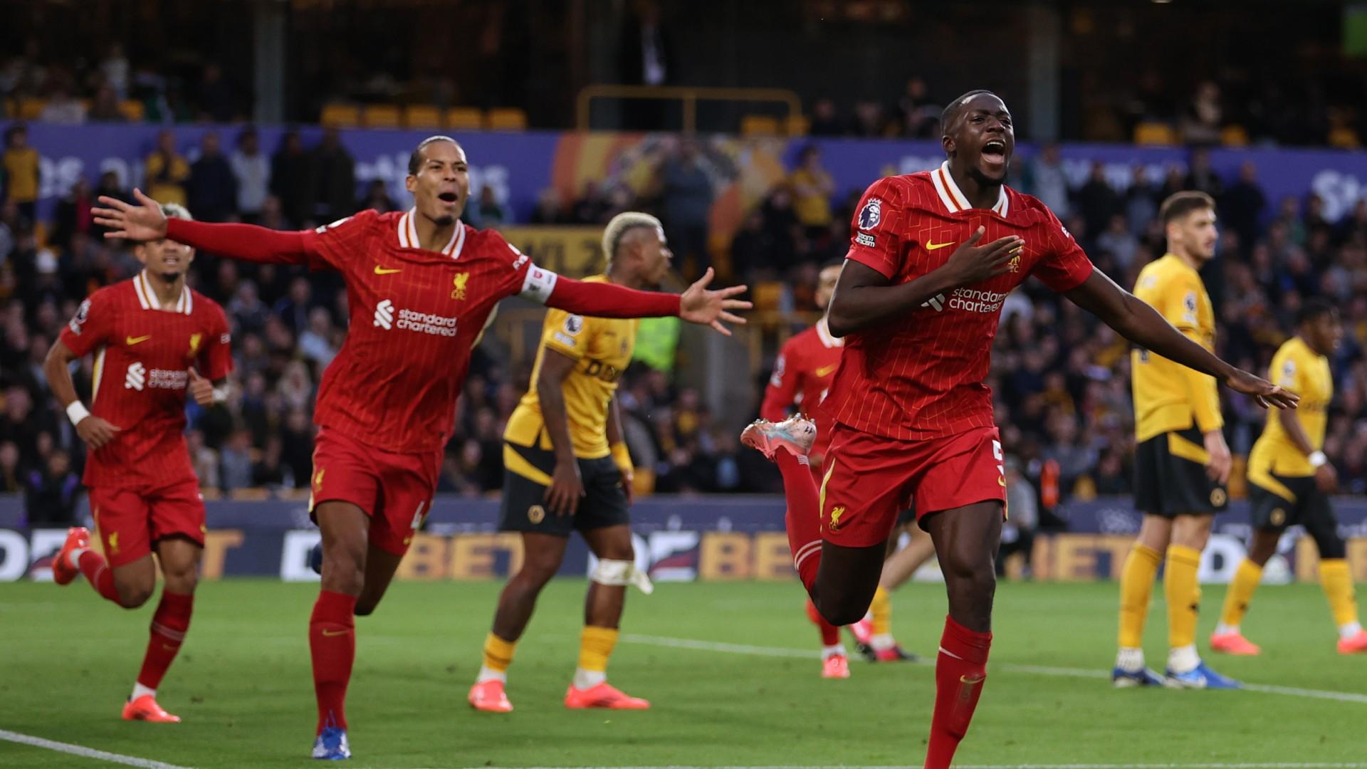 1920x1080 Eight great photo of Ibrahima Konate's first Premier League goal