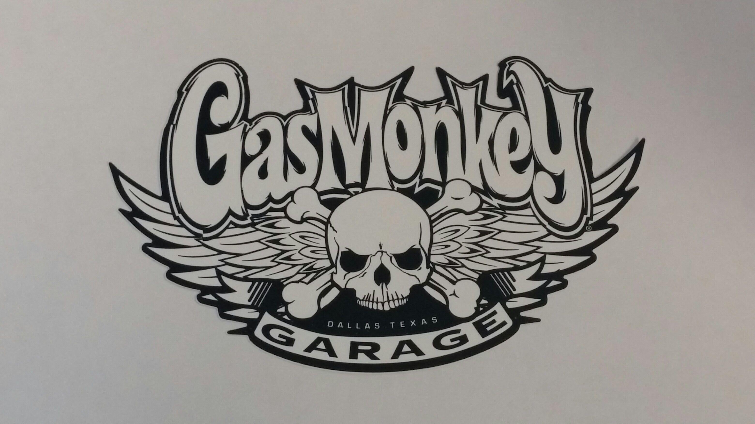 3120x1755 Gas Monkey Sticker White 2 Data Src Monkey Wallpaper HD