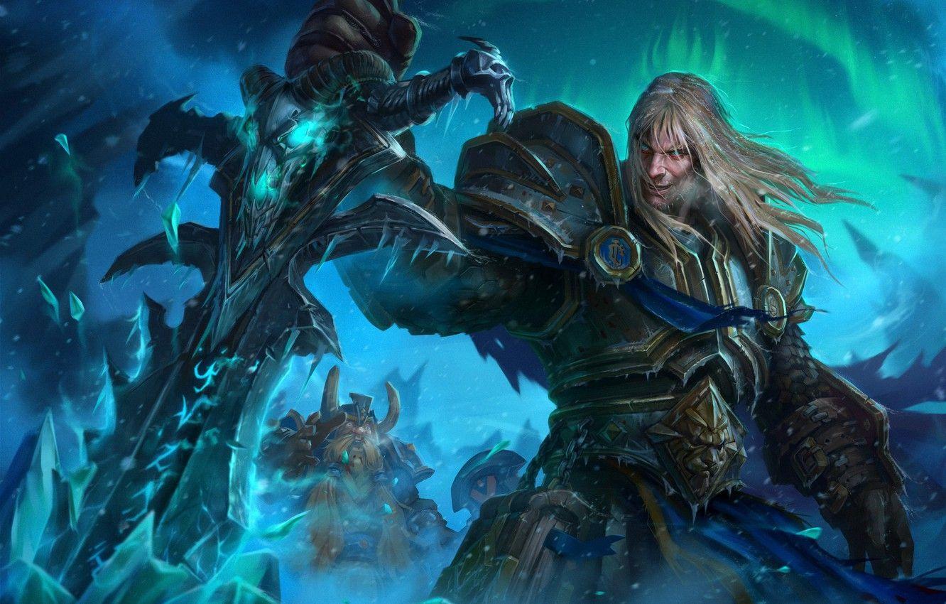 1332x850 Wallpaper The game, WOW, Stormrage, Lich King, Fantasy, Warcraft