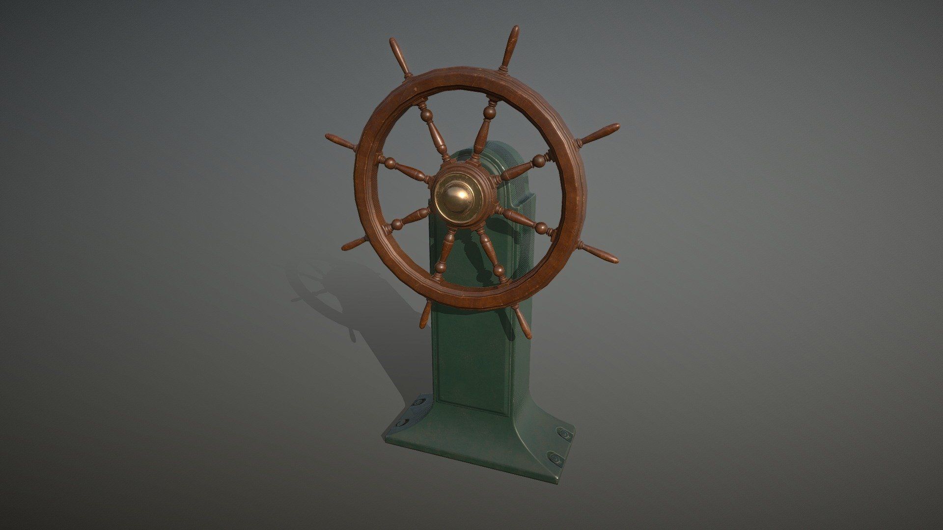 1920x1080 Rudder Free 3D model by Pavlo Kochetkov [22e372c]