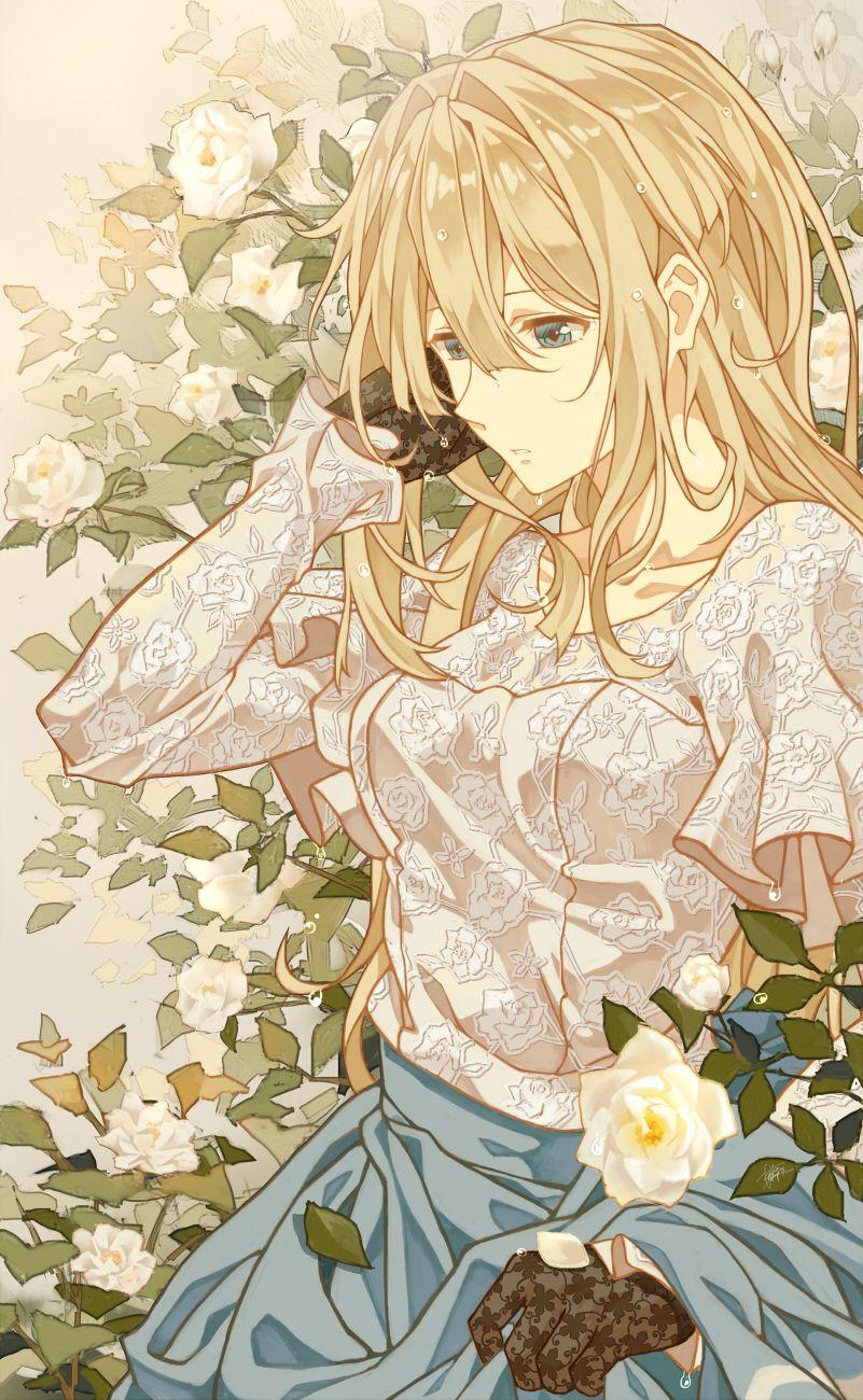 801x1300 Violet Evergarden Wallpaper
