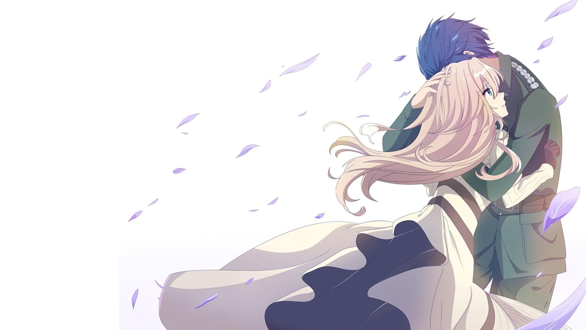 1920x1080 Download wallpaper from anime Violet Evergarden with tags: Screen, Gilbert Bougainvillea