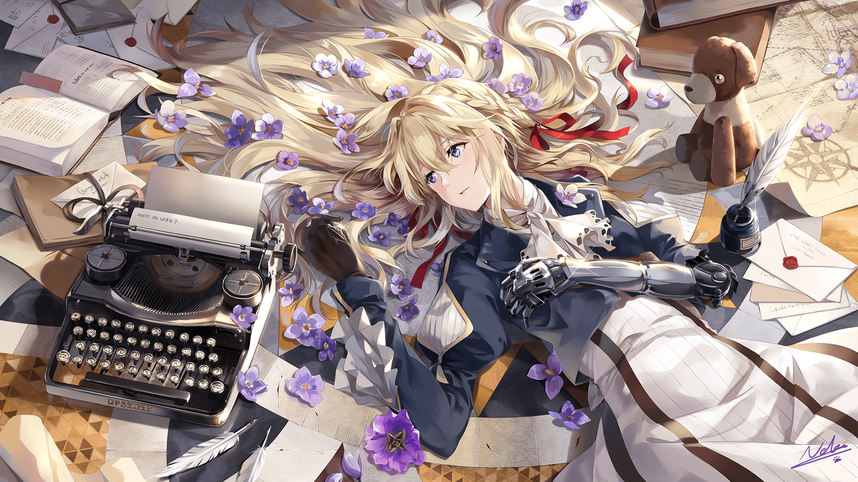 1700x956 #anime girls, #Violet Evergarden, wallpaper. Mocah.org HD Wallpaper