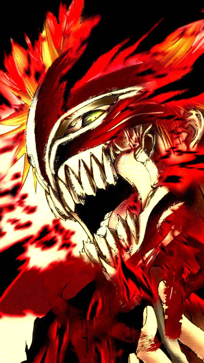 674x1200 Ichigo Hollow Mask wallpaper