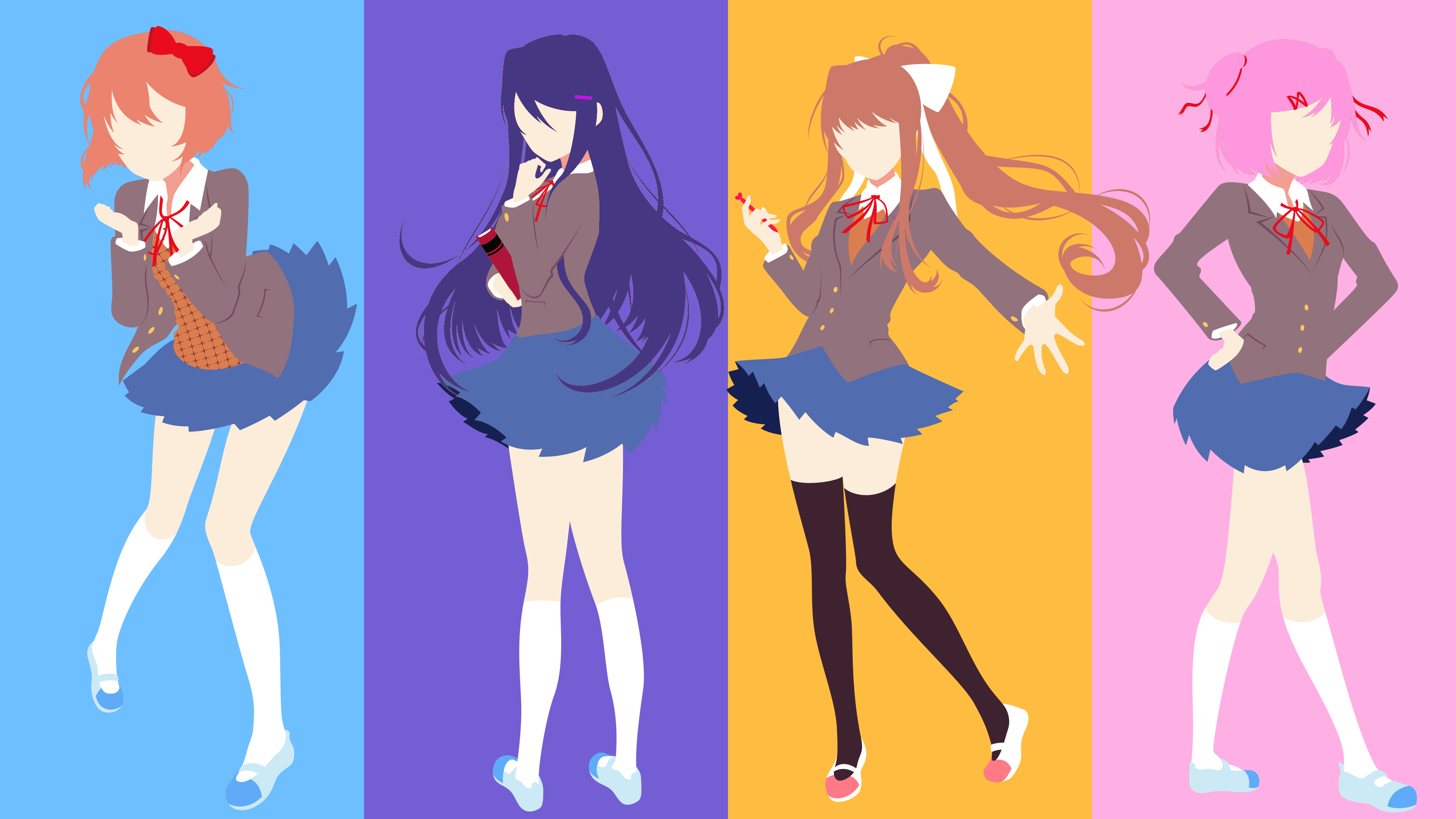 26 moving wallpapers of dokis 1 video  rDDLC