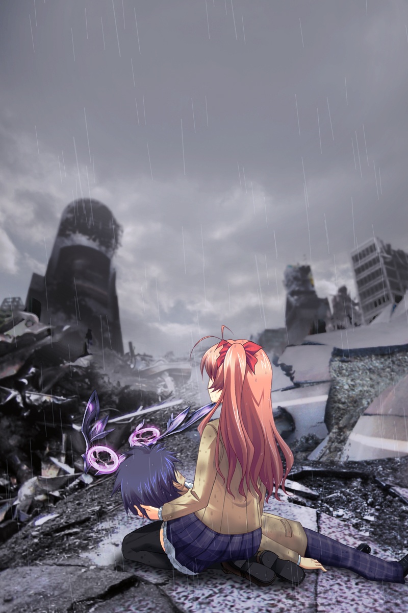 800x1200 Chaos;Head Anime Shelf