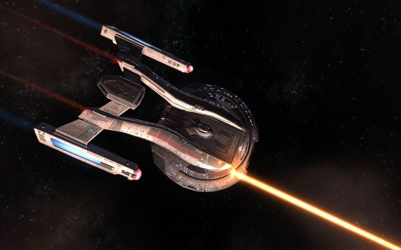 1280x800 Wallpaper and screenshots of the revamped Akira class starship I