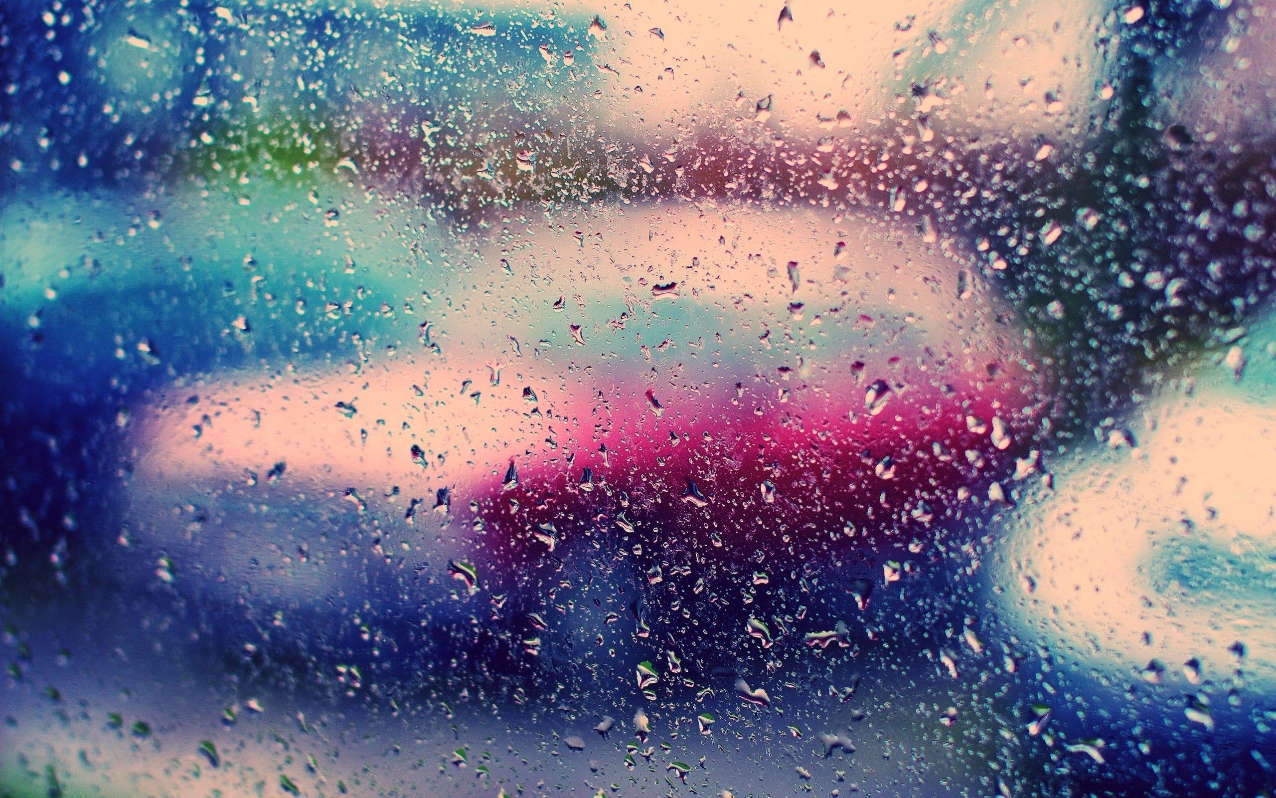 2560x1600 Rain on Window wallpaper. Rain on Window