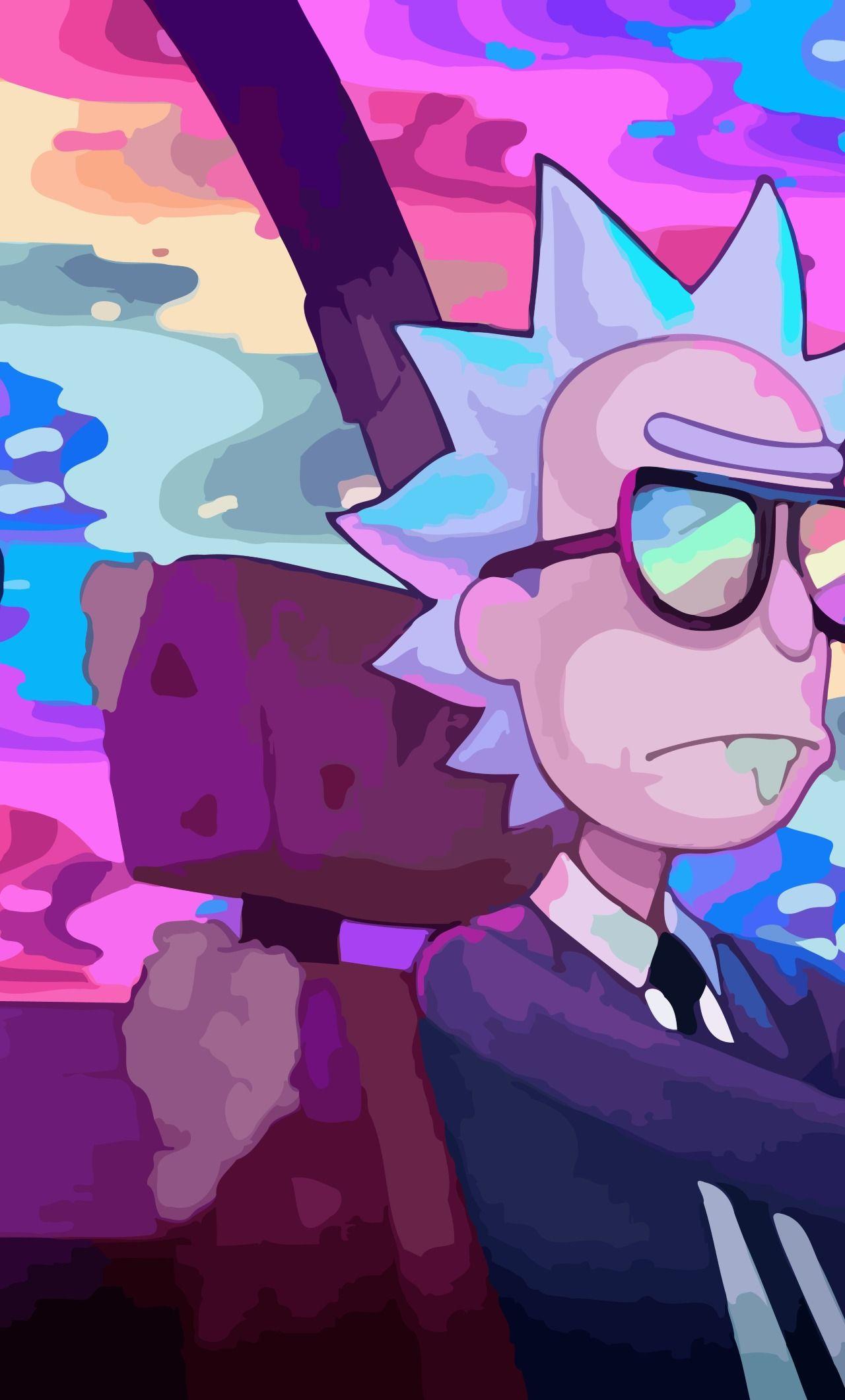 1280x2120 High Quality Rick And Morty iPhone Wallpaper