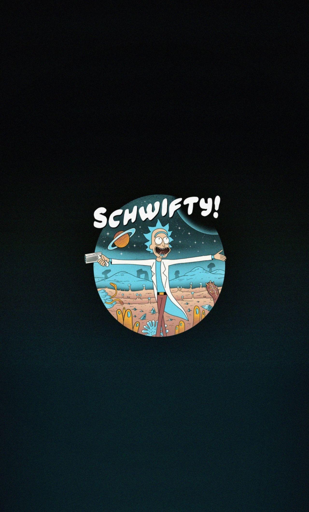 1280x2120 Download 1280x2120 wallpaper minimal, doctor, rick and morty