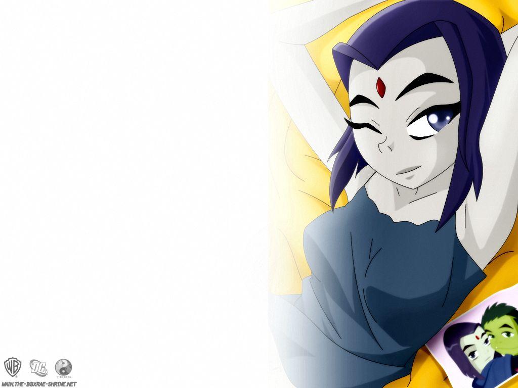 1024x768 Beast Boy & Raven Wallpaper Teen Titans