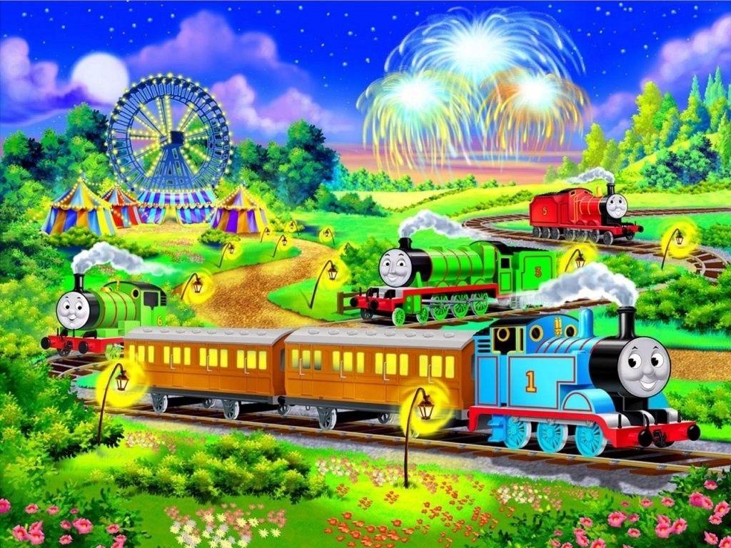 Cartoon Train Wallpapers - Top Free Cartoon Train Backgrounds -  WallpaperAccess