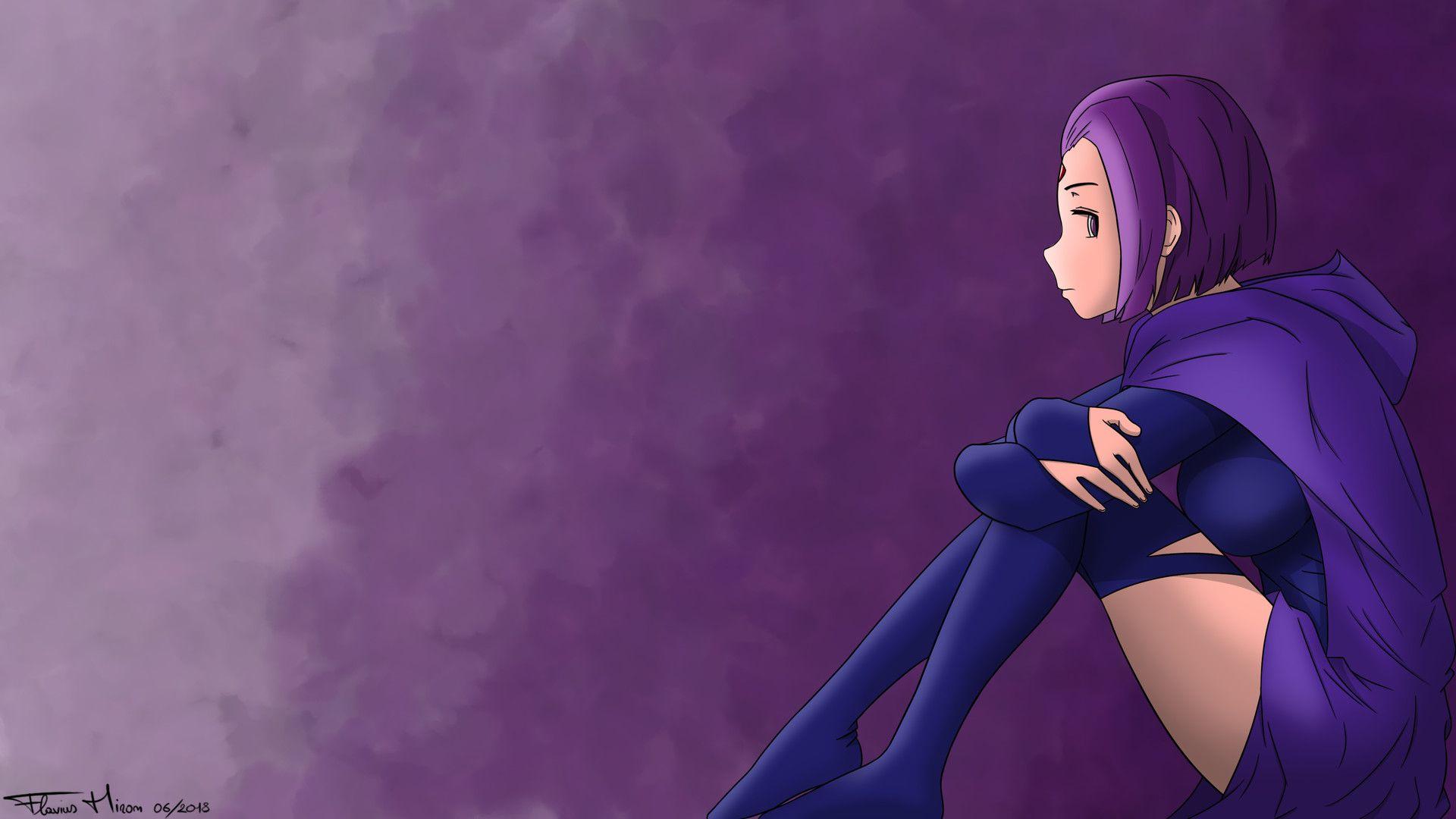 1920x1080 Raven Teen Titans Wallpaper