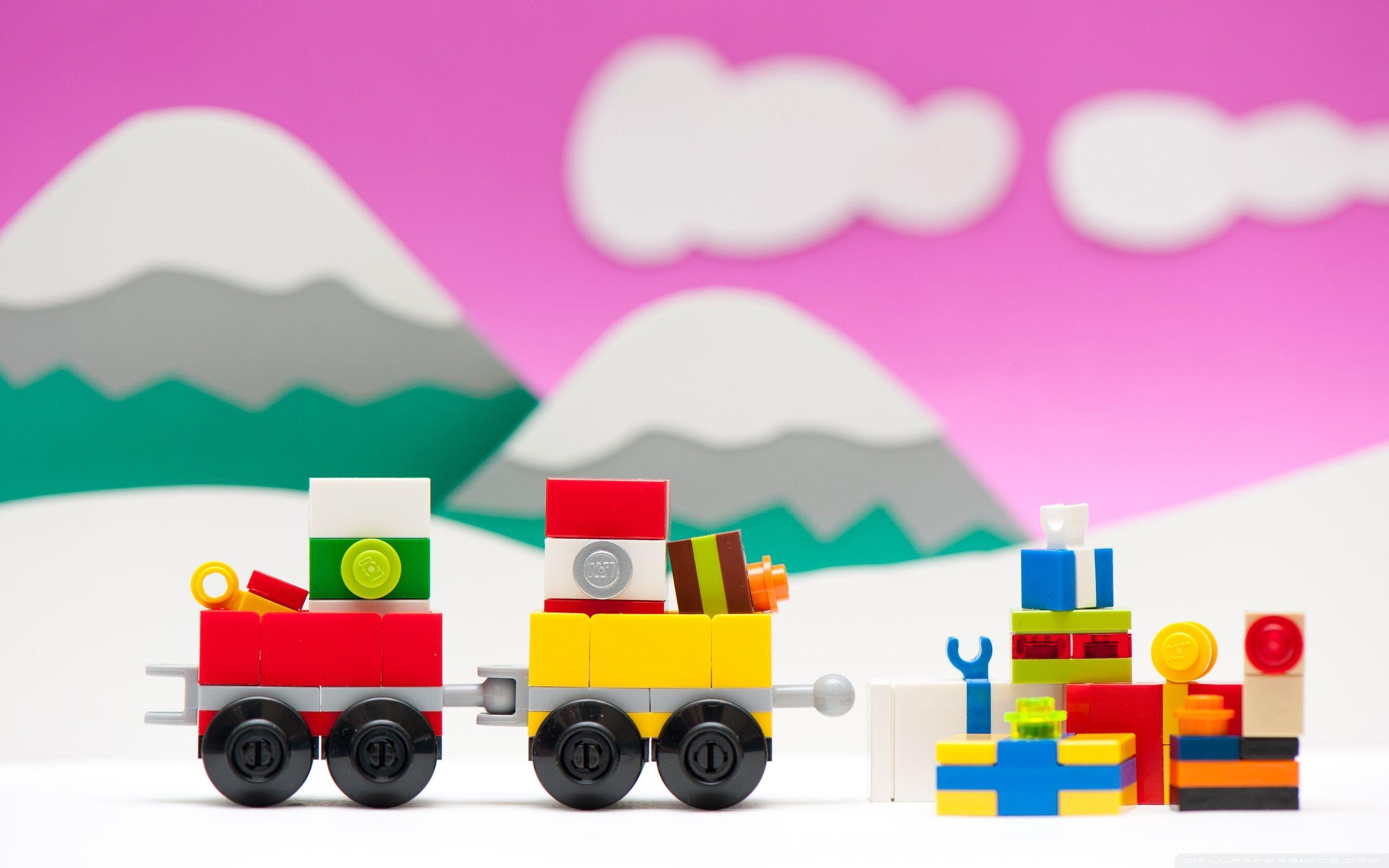 2560x1600 LEGO Train, Christmas Ultra HD Desktop Background Wallpaper for 4K UHD TV : Tablet
