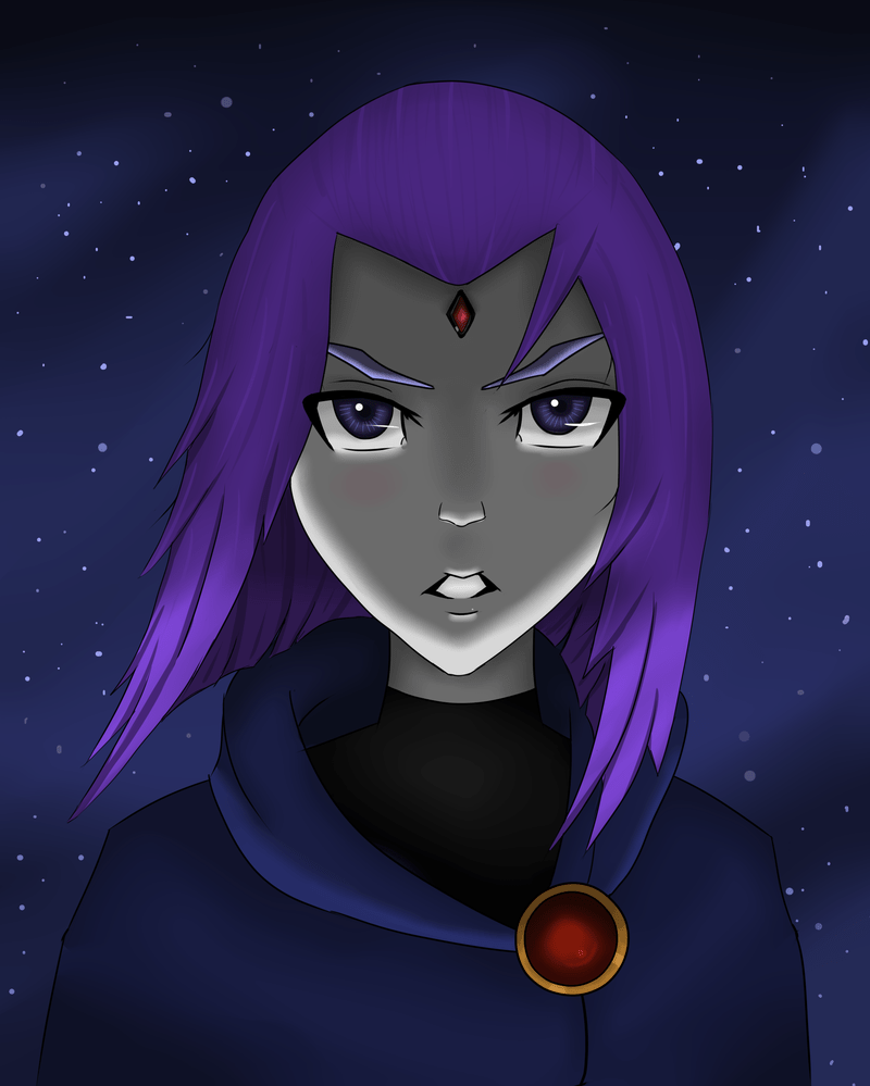 800x999 Raven. Teen Titans Fan Art