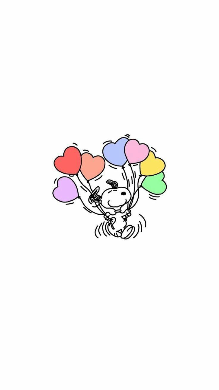 736x1308 Wallpaper. Papel de parede do snoopy