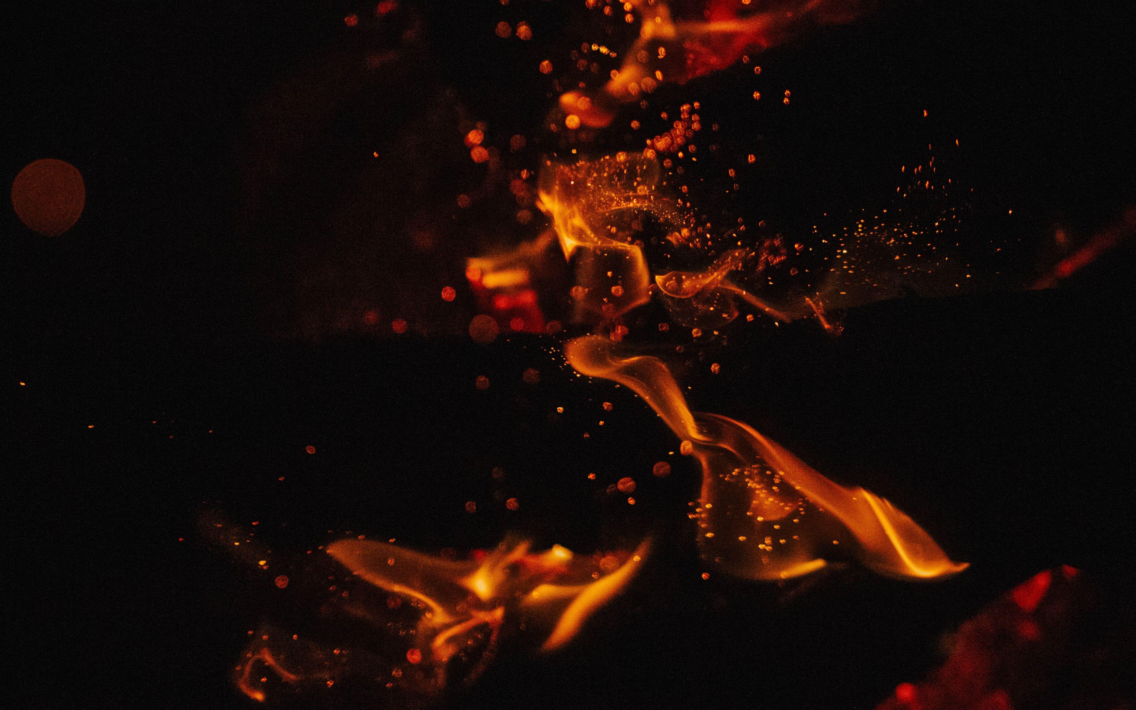 3840x2400 Download Dark, fire flame wallpaper, 3840x 4K Ultra HD 16:10